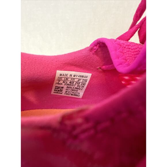 Adidas Predator Pro FG “Beam Pink/Black” Women’s Indoor Soccer Shoes Size 7 EUC - Picture 5 of 7